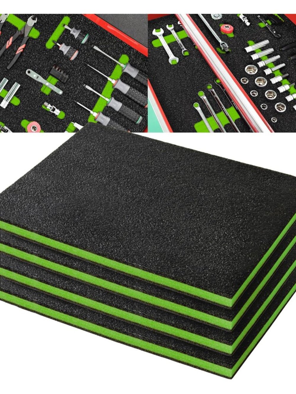 Tool Box Foam - Protective Inserts for Cases, Polyethylene Tool Foam for Cases,